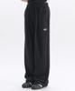 M Blur Angel And Ribbon Embroidered Pintuck 2-Way Wide Training Sweatpants Ap1002 (Black)
