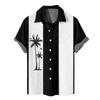 Мужские гавайские рубашки с короткими рукавами и пуговицами с принтом. Мужские повседневные модные рубашки с короткими рукавами.
