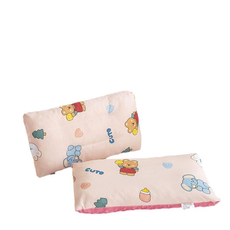 Children's Cotton Soothing Doudou Pillow for Home Kindergarten Children's Nap Pillow Cartoon Pillow
