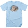 Wild Wings Pomeranian Portrait Dog Tee Light Blue Unisex T-shirt