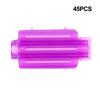 45pcs PP Hair Perm Clips Crinkle Design Hair Styling Tools Volume Hair Rollers  For Women