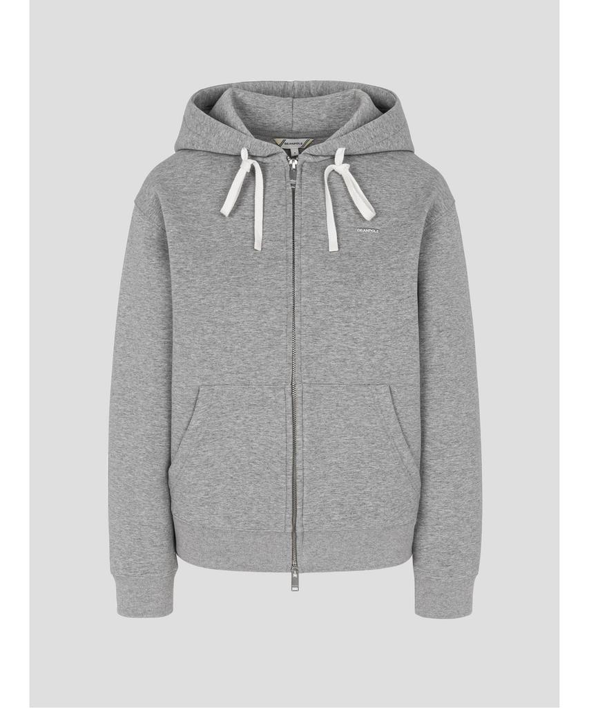 Beanpole Ladies [Essential] Neoprene Two-Way Zip-Up Hoodie Gray (Bf6841C093)