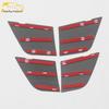18 H4 Door Bowl Patch: Stainless Steel Anti-Scratch Decorative Panel