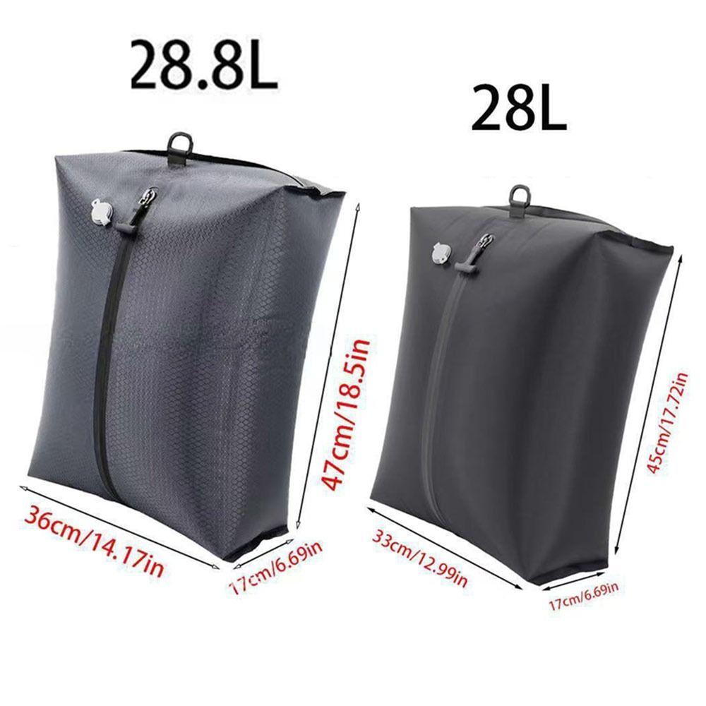 Водонепроницаемые дорожные вакуумные пакеты Складная вакуумная сумка для хранения багажа для чемоданов рюкзаков багажа