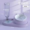 Миска для кошек Slow Food Anti-Chock Автоматическое питье Anti-Pushset Pet Double Bowl Home Multifunction Кормушки для собак из нержавеющей стали Новые