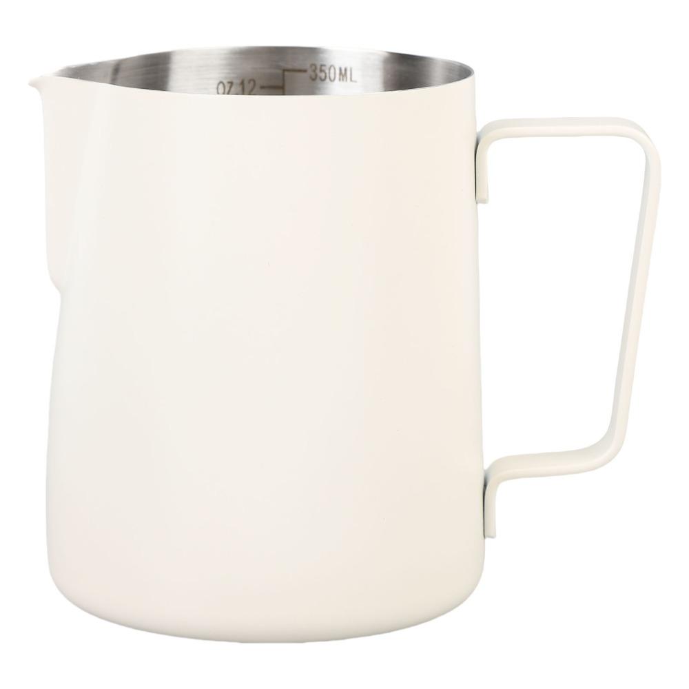 With Scale Milk Pitcher 304 Stainless Steel Latte Art Frothing Cup  Coffee Preparation