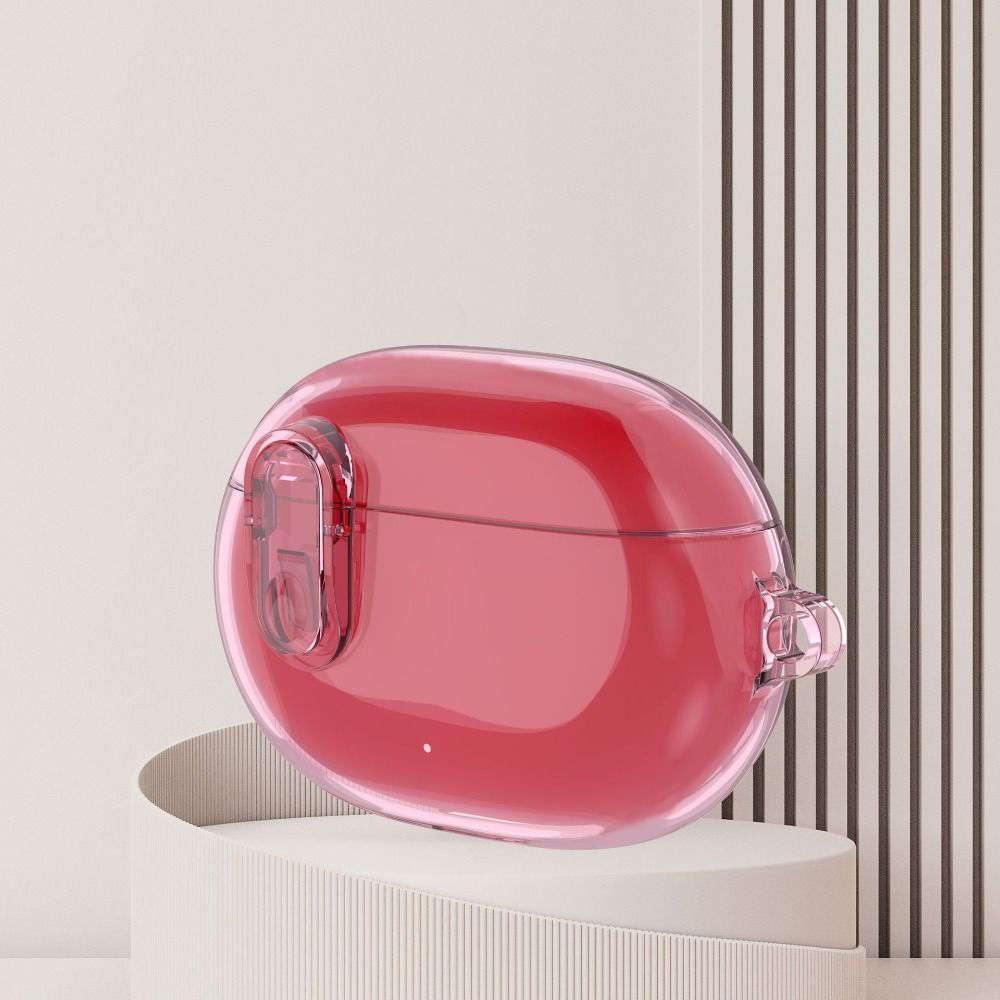 TPU Earphone Protective Case Transparent Lock Catch Earphone Soft Cover Dustproof Soft for Beats Studio Buds/Buds+
