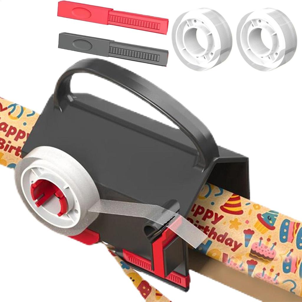 Резак для бумажных рулонов Резак для рулонной бумаги с ручкой Рождественский упаковочный гаджет для студента учителя Упаковка для наклеек Пленка Почта