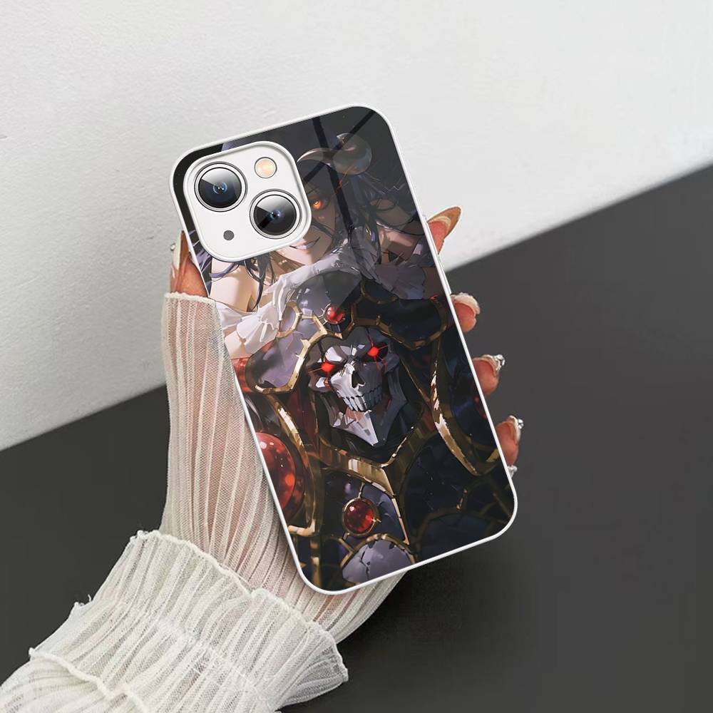 Популярное аниме O-Overlord Для iPhone 14 13 12 Mini 11 Pro XS Max X XR 14 Plus Закаленное стекло