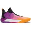Баскетбольные кроссовки LiNing Blade 3 Danxia Mid мужские баскетбольные кроссовки оранжевые фиолетовые черные ABAS091-3