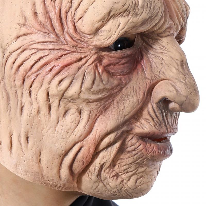 Halloween Horror Old Man Latex Mask DIY Cosplay Party Prop