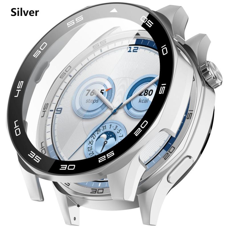 ПК + закаленное стекло чехол для Huawei Watch GT5 46 мм 41 мм полное покрытие защитный бампер для Huawei Watch GT 5 защитный чехол
