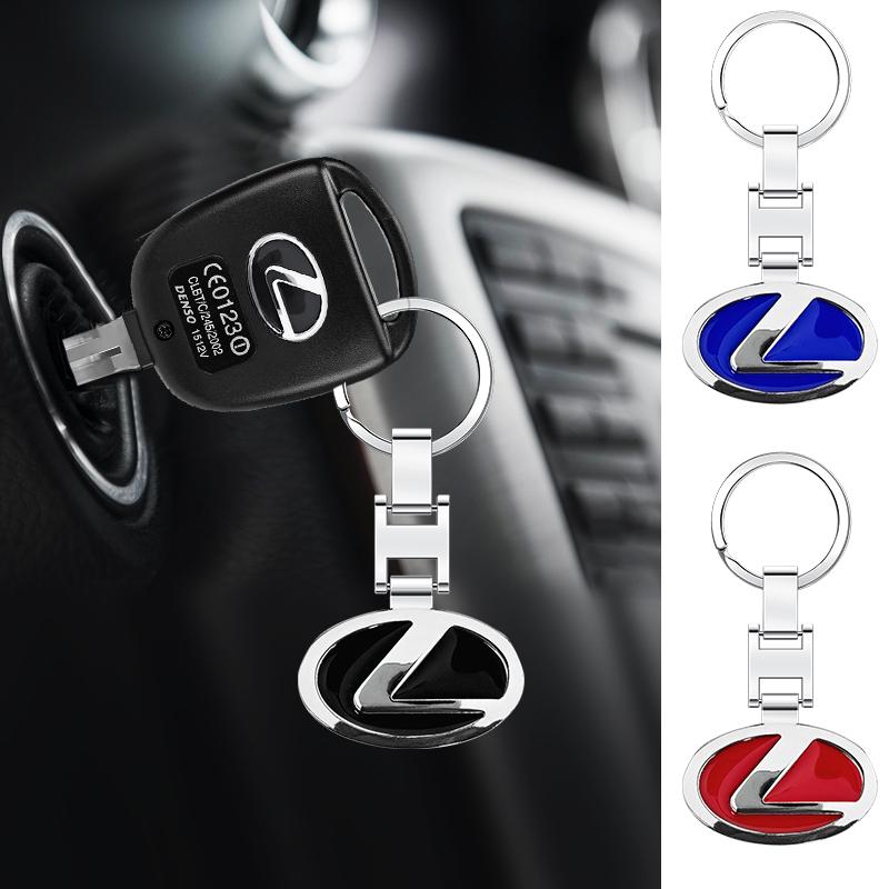 1pcs Metal Logo Key Chain Luxury Car Keychain For Lexus IS250 CT200H GS300 NX200 GS350 IS200 IS300 ES200 ES300 GX470 RX400 SN5