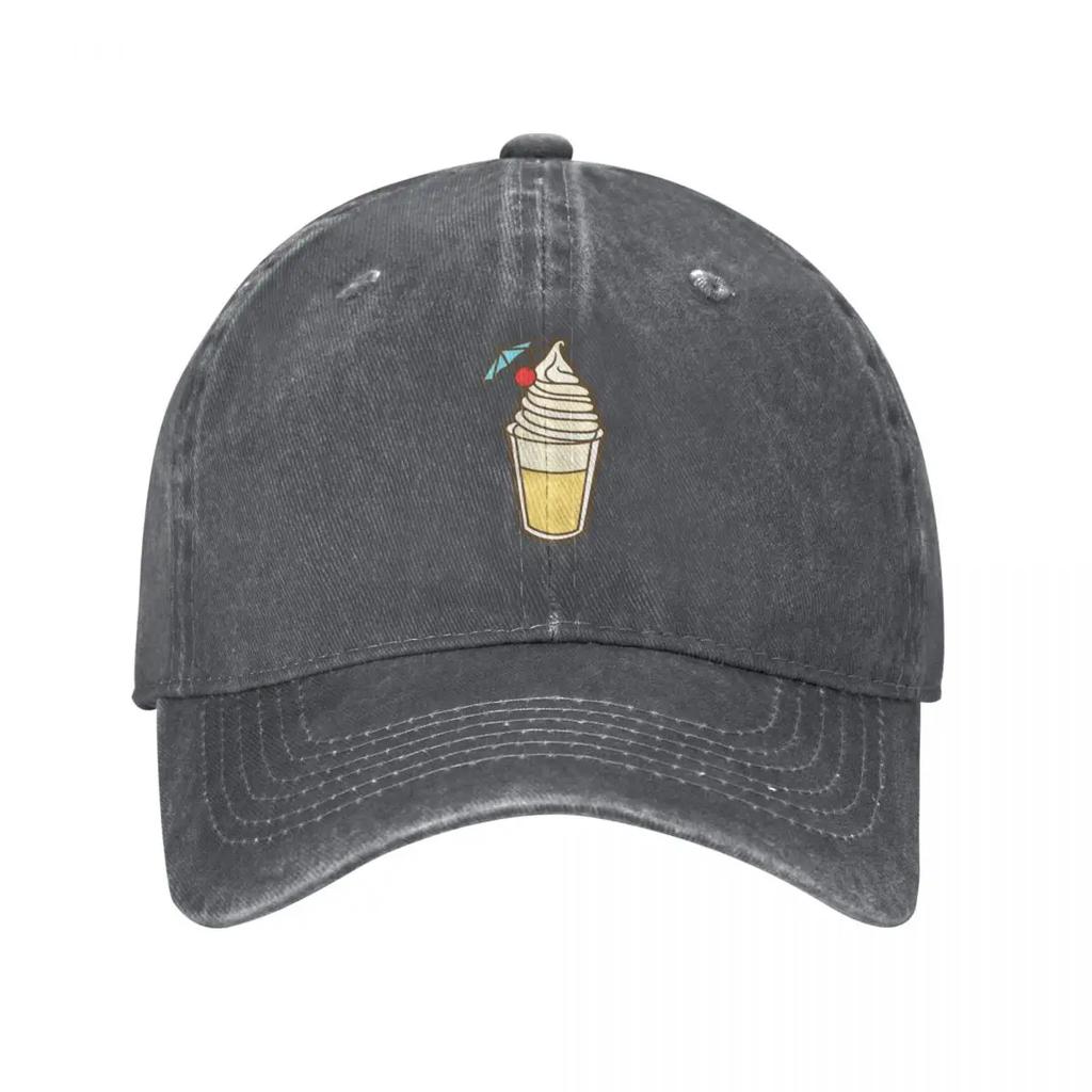 Кепка с плавающим десертом Dole Whip Роскошная шляпа Шляпа для лошади Кепка от солнца Кепка для гольфа Мужские кепки Женские