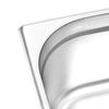 Gastronorm Container 2 pcs. GN 1 2 150 mm Stainless Steel