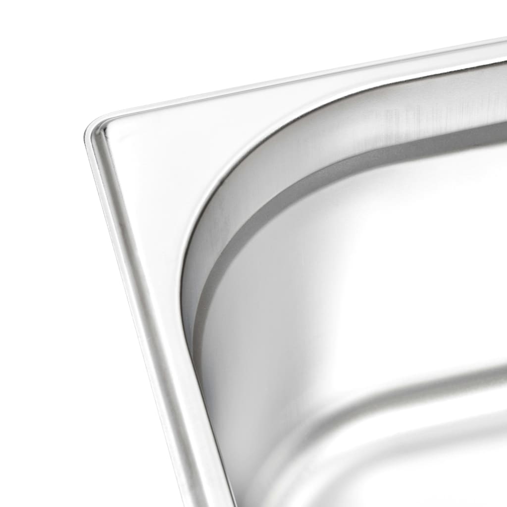 Gastronorm Container 2 pcs. GN 1 2 150 mm Stainless Steel