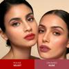 Mamaearth Luxe Матовая помада с долгим сроком действия, набор из 2 штук - The Luxe Edit | 16 часов* стойкости | Сертифицирована Made Safe | Не размазывается | Valentine Edit | Для H