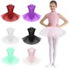 Ballet Leotards for Girls Toddler Leotard with Tutu Skirt Dance Tutu Dress Shiny Rhinestones Performance Dresses