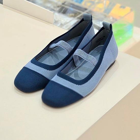 Sofia Knit Mary Jane Flat Shoes 1CM (3 Colors)