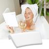 Soft Bath Pillow Waterproof Bathtub Pillows Headrest Non slip SPA Bathroom Supplies White