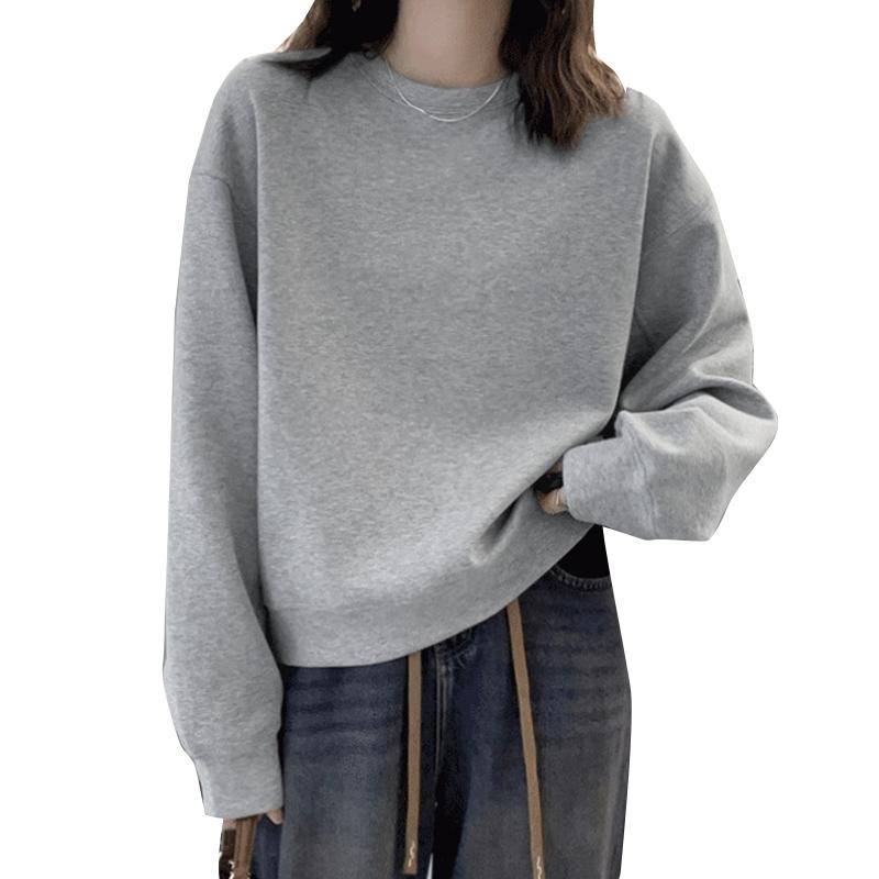 ZANZEA Женские повседневные свитера с круглым вырезом и длинным рукавом