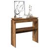 VidaXL Console Table Old Wood 102x30x80 Cm Engineered Wood, Sofa End Table, Hallway Table, Behind the Table 856626