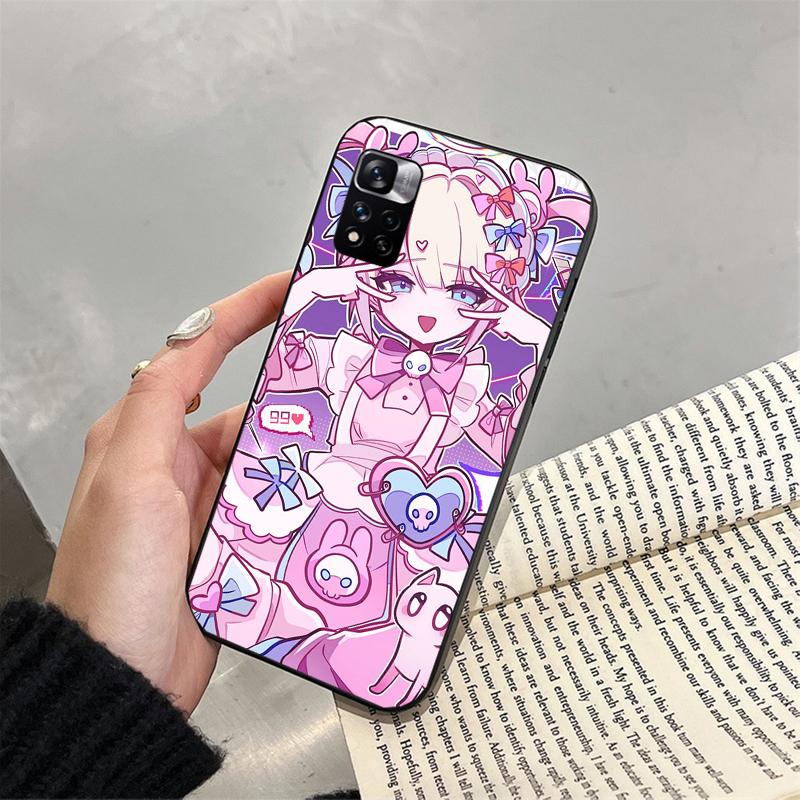 Чехол для телефона для Xiaomi Poco C71 15T 14T Pro Redmi note 15 14 14 13 Pro Redmi A5 15C 13C Needy Streamer Overload kangel