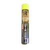 Shosekido Thick Marking Chalk, Fluorescent Yellow, 1 Box (12 Chalks) S30034