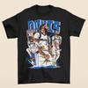 Unisex Shirt Cotton Oversize Large Size Anthony Davis Cartoon Style Dallas Basketball T-Shirt