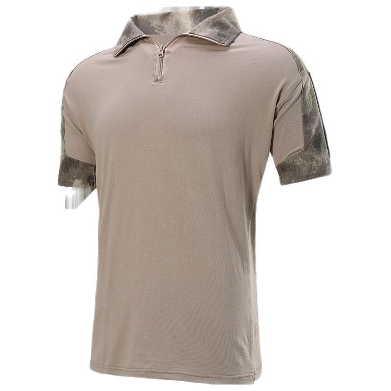 Camouflage Breathable Cycling Jersey Set Wear Resistant Tactical Training Uniform Outdoor Sports