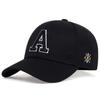 A Letter Embroidery A Baseball Cap Spring Summer Outdoor Sun Hat Dad Hat Cotton Snapback Hat Adjustable Casual Cap