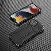 Двухслойный металлический бампер для телефона IPhone 16 15 14 Plus 13 12 16 Pro Max, алюминиевая, военная, противоударная, устойчивая к царапинам крышка