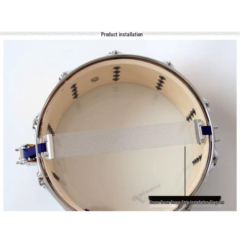 Snare Drum Strap Regulator: Metal Accessory for Stringing & Fixing