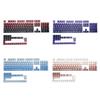 PBT колпачки для клавиш OEM профиля для 61/64/68/75/87/98/104/108 механических клавиатур KeyCaps для энтузиастов, геймеров, подарок другу