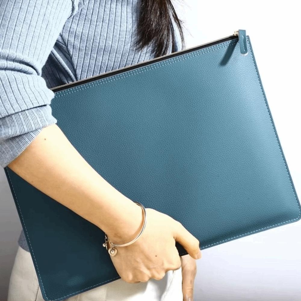 Водонепроницаемая папка для документов формата А4 из ПУ-кожи, информационная сумка, пакет для данных, сумка для документов, для конференции