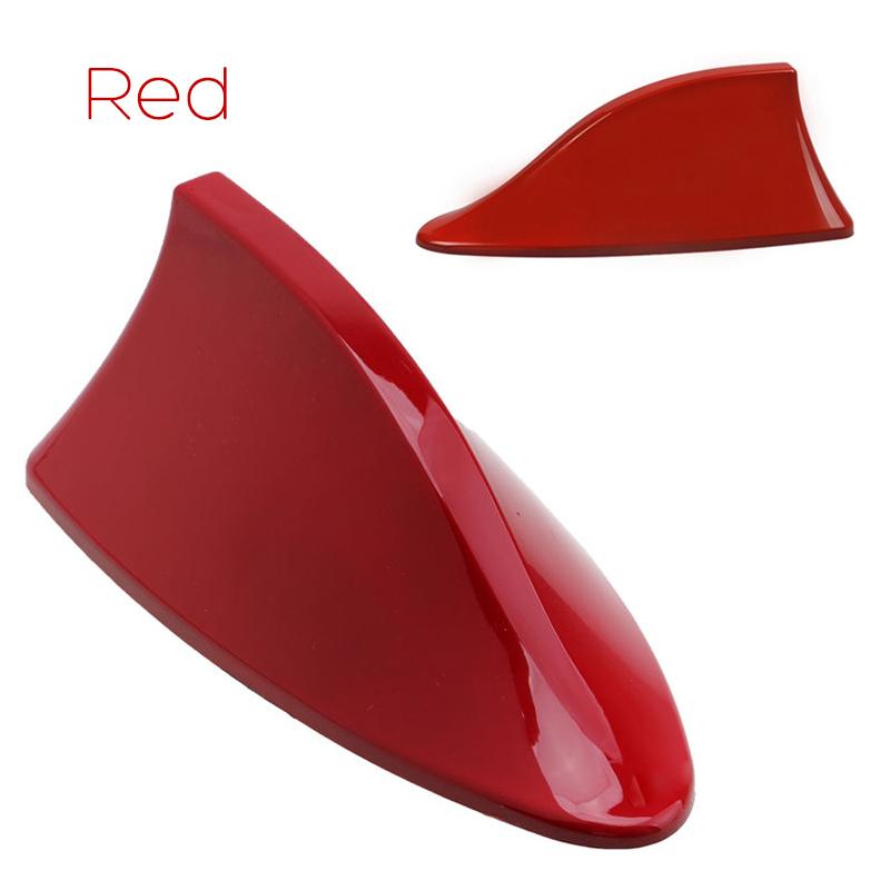 Карбоновый вид крыши автомобиля, крепление на антенну в виде плавника акулы, антенны-антенны, автомобильное радио, AM, FM, усилитель сигнала, универсальная антенна