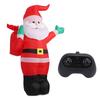 Надувная игрушка Санта 2,4 ГГц пульт дистанционного управления надувное рождественское украшение электрический надувной Санта для