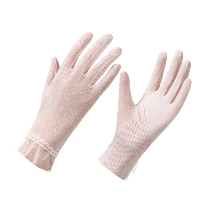 1pair Light weight Outdoor Gloves Touchscreens Functionality Antiskid Gloves for Driving and Cycling