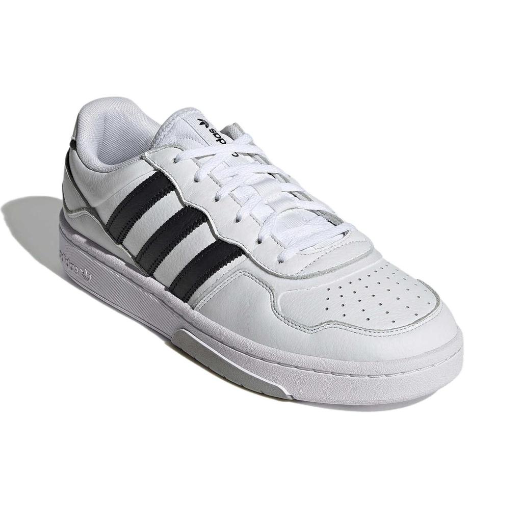 Adidas Originals Courtic Comfortable Thin Sole Non-Slip Wear-Resistant Low-Top Skate Shoes Unisex Sneakers White Black JQ5042