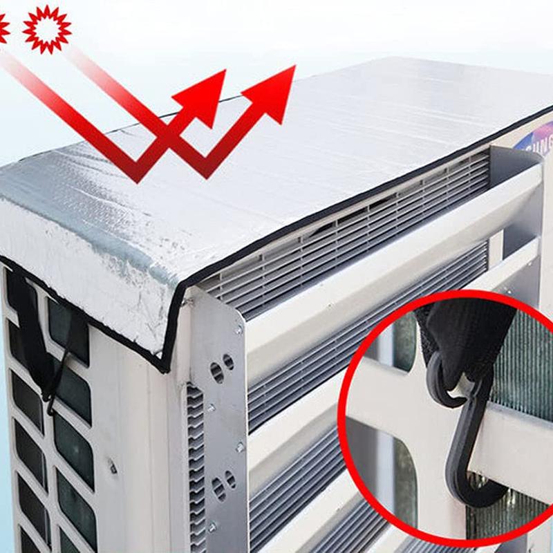 Чехол для кондиционера, наружный энергосберегающий, водонепроницаемый чехол, мытье кондиционера, защита от пыли и солнечных лучей, сумка для чистки кондиционера