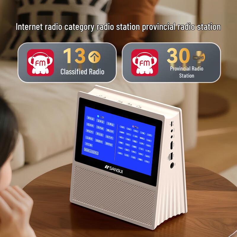 Портативная система караоке KTV SANSUI W200, штепсель CN (адаптер в комплекте)