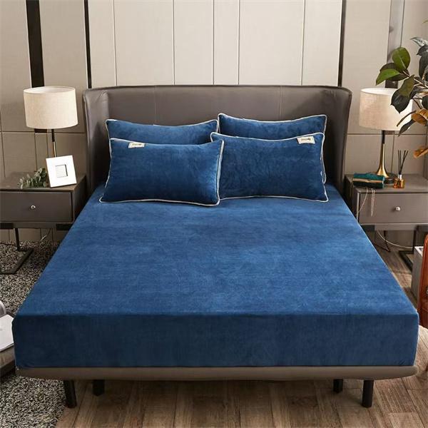 Solid Color Pillows Cover Velvet Pillowslip 48x74cm Soft Flannel Pillowcase Rectangle Cushion Cover 2pcs Warm Pillow Cases