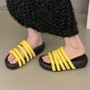 Fashion Women Slippers Flats Casual Shoes Designer Walking Woman's Sandals 2025 New Summer Beach Flip Flops Fashion Zapatillas De Mujer