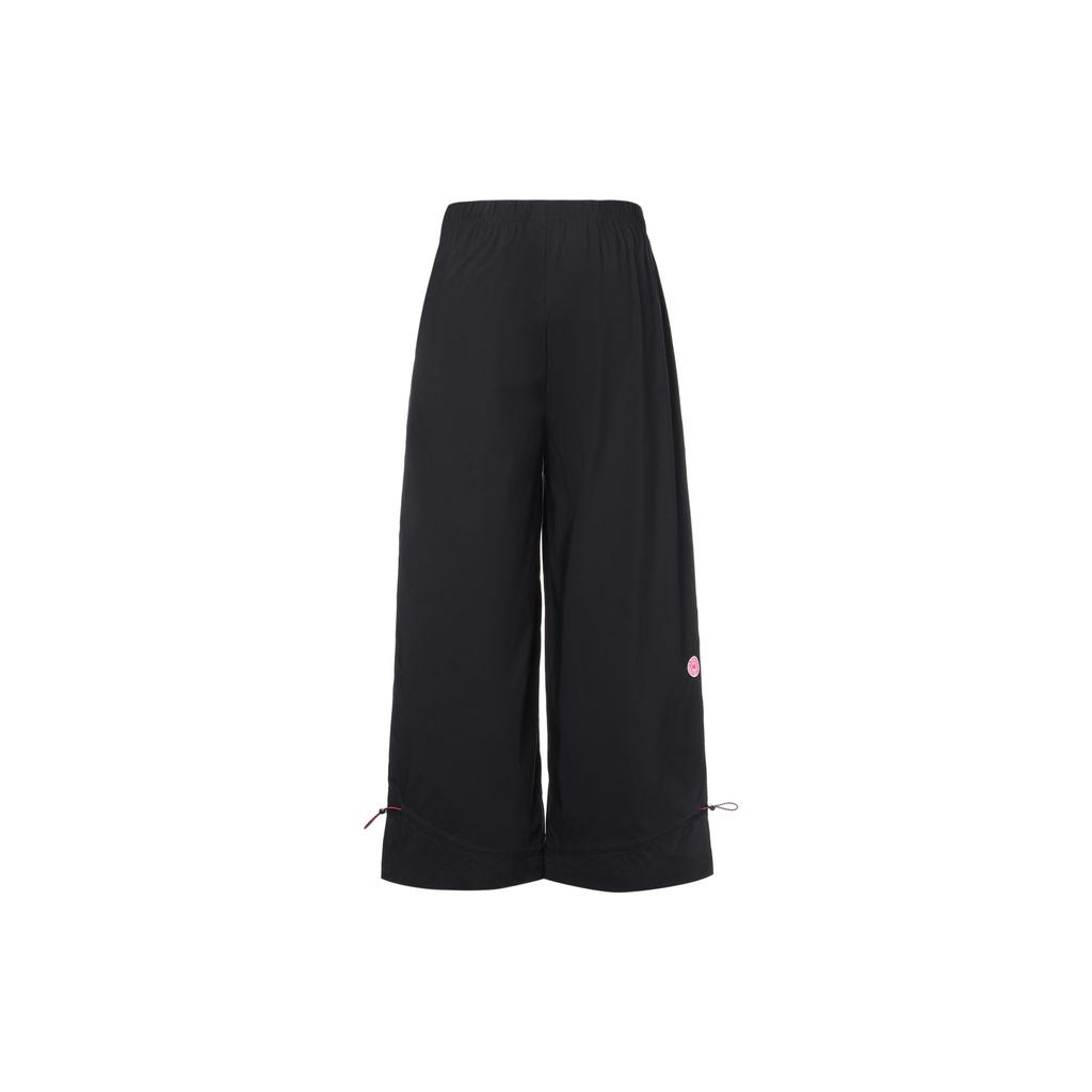 Nike Тканые свободные спортивные брюки на шнурке женские брюки черные DJ1077-010