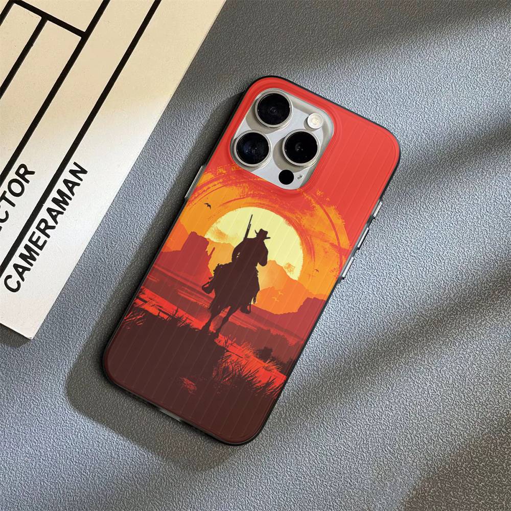 Чехол для телефона Red Dead Redemption RDR 2 для iPhone 17 16 15 11 12 13 14 Pro Max Мягкий гофрированный силиконовый чехол