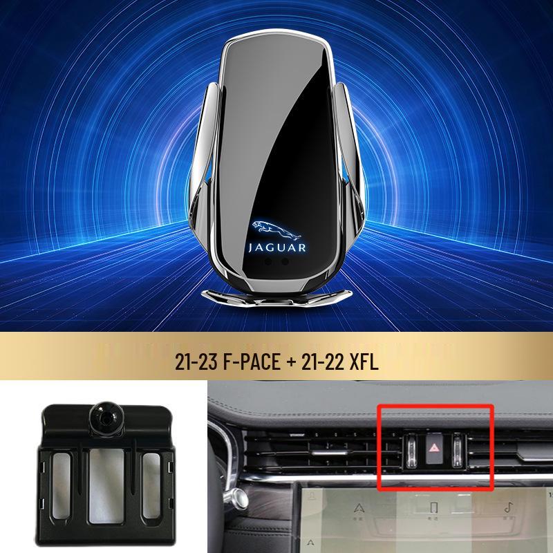 Беспроводная быстрая зарядка держатель для телефона подставка Jaguar XF/XFL/XEL/E-PACE