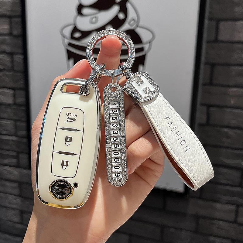 Специальный чехол для ключей Nissan Teana2023Новый высококачественный защитный чехол для пряжки сумки