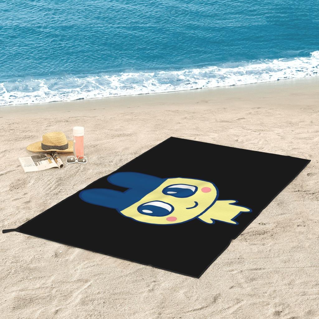 Tamagotchi Mametchi Beach Towel Soft Microfiber Quick Dry Absorbent Quick Towels For Bath