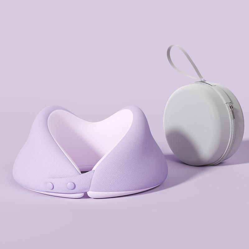 Memory cotton u-shaped pillow travel u-shaped neck pillow portable neck pillow foldable storage neck pillow
