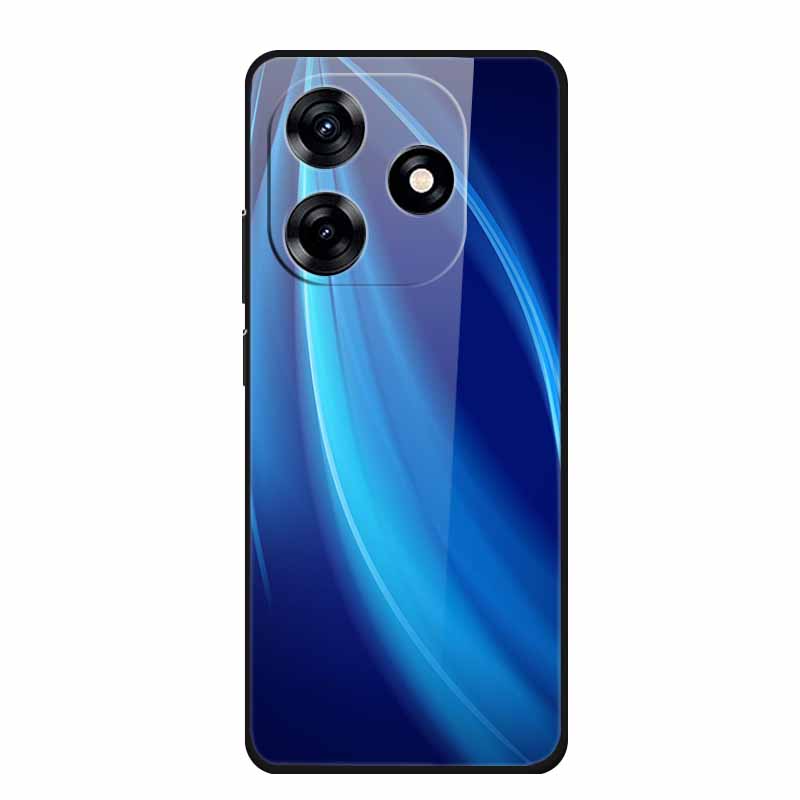 Glass Case For Honor X5c Plus Case Soft Bumper Hard Tempered Glass Back Cover For Honor X5c Plus Play 10A Phone Case X 5 C Plus